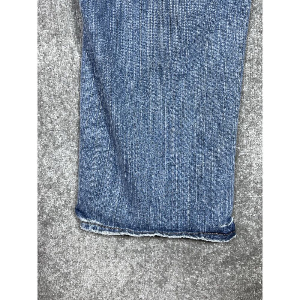 Vintage a.n.a. Jeans Womens Size 24W Blue Stretch Denim Distressing Pockets - Picture 10 of 14